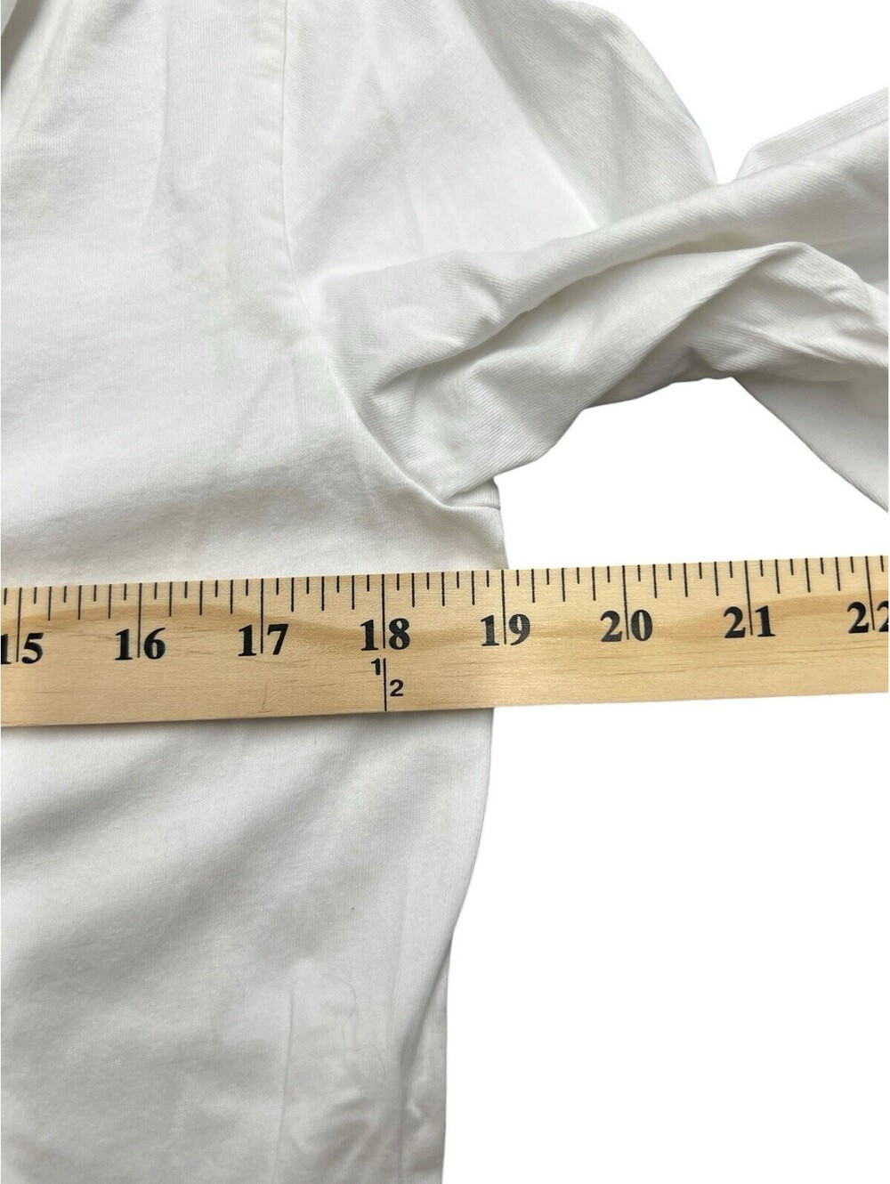 Polo Ralph Lauren White Lightweight Hooded Tee | Navy Pony | Minimal Coastal - Picture 7 of 8